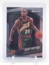 GARY PAYTON 2024-25 PRIZM BLACK BASKETBALL LEGENDS #280 SUPERSONICS Q5722