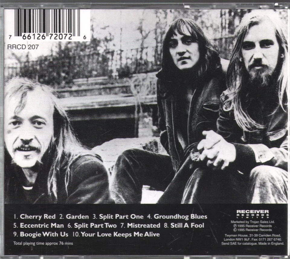 Groundhogs Hoggin the Stage CD UK Receiver Limited 1995 RRCD207 - Image 2 of 2