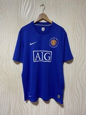 MANCHESTER UNITED 2008 2009 THIRD FOOTBALL SHIRT SOCCER JERSEY NIKE 287615-403