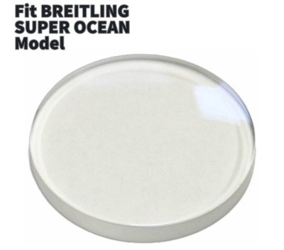 Sapphire Crystals (30.0*3.5*2.3)mm Fit BREITLING SUPER OCEAN Domed  A17360