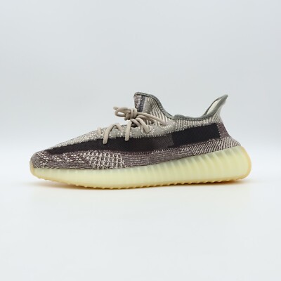 ADIDAS YEEZY BOOST 350 グレー/ベージュ Adidas Yeezy Boost 350 V2 Citrin Non-Reflective Men's Size 9 US