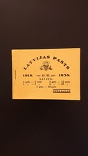 MINT BOOKLET OF LATVIA,(INDEPENDENCE 20 YEARS), 1938, MNH**, SEE SCAN