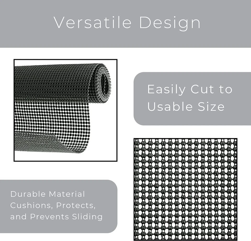 USA Anti Slip Mat Non Slip Rug Gripper Pad for Carpet Drawer Liner Kitchen Home - Image 3 of 4