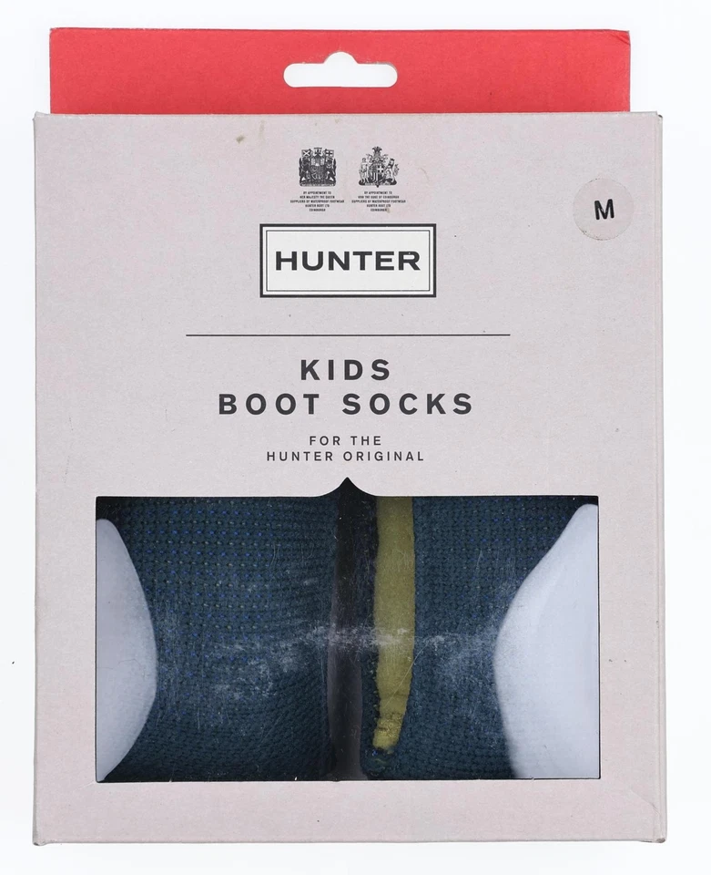 Носки детские Hunter 175123 унисекс оригинальные с манжетами на краба зеленые размер средний - Изображение 4 из 4