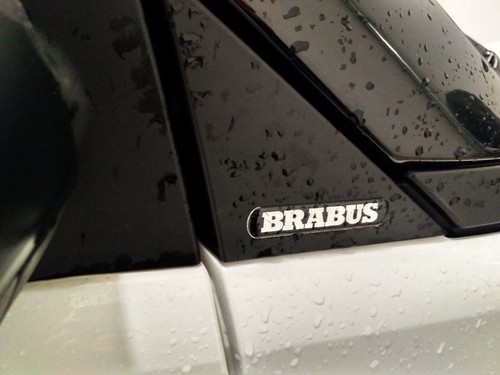 2er Set Smart 451/453 Mercedes G Brabus 3 65x15mm 3D Aufkleber Sticker Schwarz - Bild 14 von 17