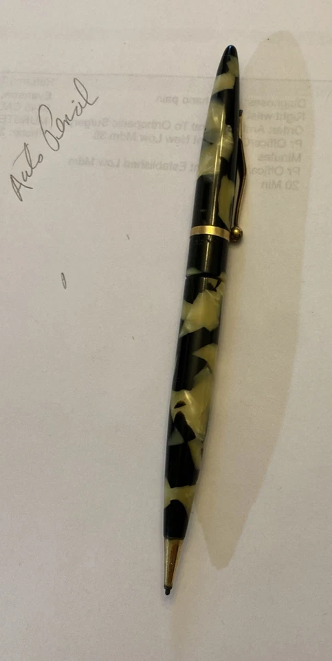 LÁPIZ DE EQUILIBRIO SHEAFFER OVERSIZE DE COLECCIÓN, NEGRO Y PERLA. Foto 2 de 3