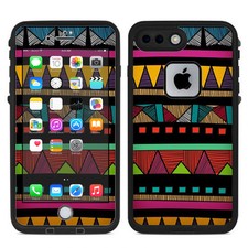 Skin Decal for Lifeproof iPhone 7 Plus Fre Case / aztec chevron