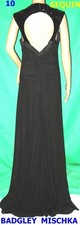 NEW 10 key hole mermaid maxi sequin gown prom formal dress evening black