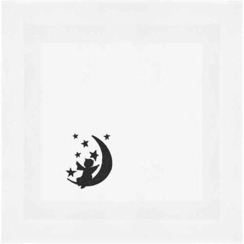 'Angel on Moon' Cotton Napkin / Dinner Cloth (NK00024588) - Picture 1 of 2