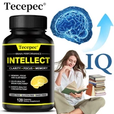 Brain Health & Memory Booster, Focus Function,  Nootropic Capsules