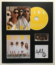 PHARRELL WILLIAMS - Signed Autographed - G I R L - Album Display