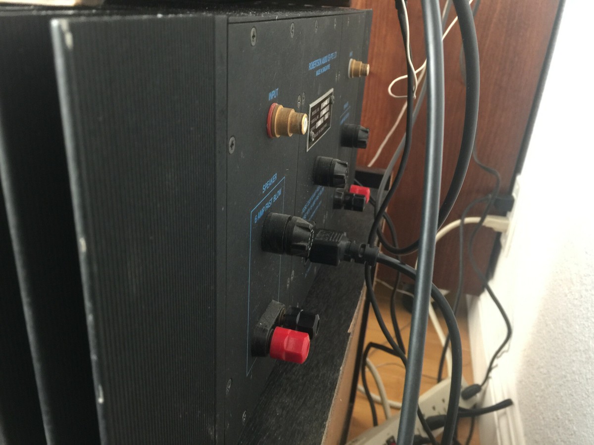 Robertson Audio Sixty Ten stereo power amplifier vintage | eBay