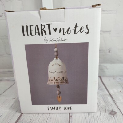 Heart Notes by Lori Sieber FAMILY LOVE Bell Studio-M Handcrafted in Original Box