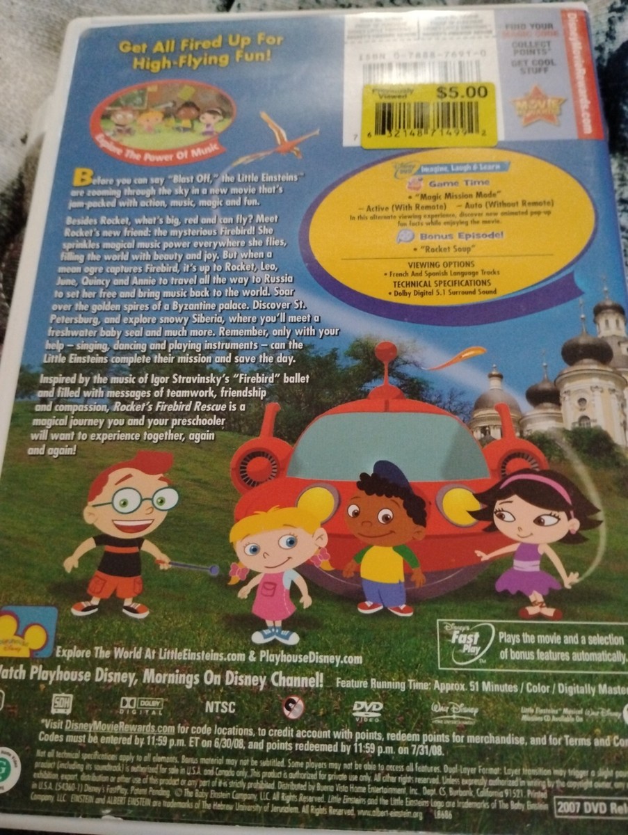 Rocket's Firebird Rescue (DVD, 2007) 786936734898| eBay