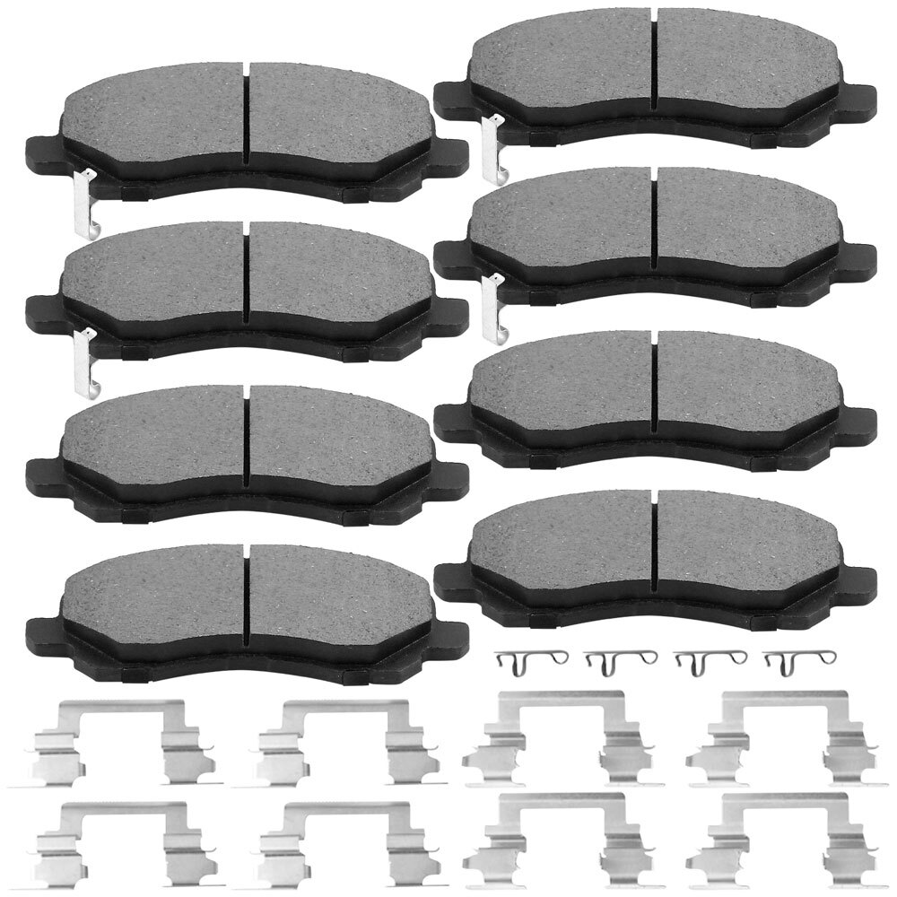 Sebring 200 Avenger Caliber Compass Patriot Ceramic Brake Pads Front & Rear