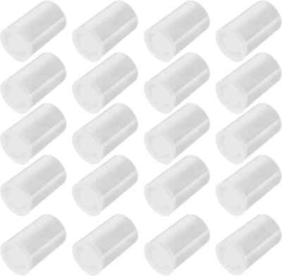 20 Pcs Clear Plastic Film Canisters with Lids 35mm Caliber Empty Camera ...