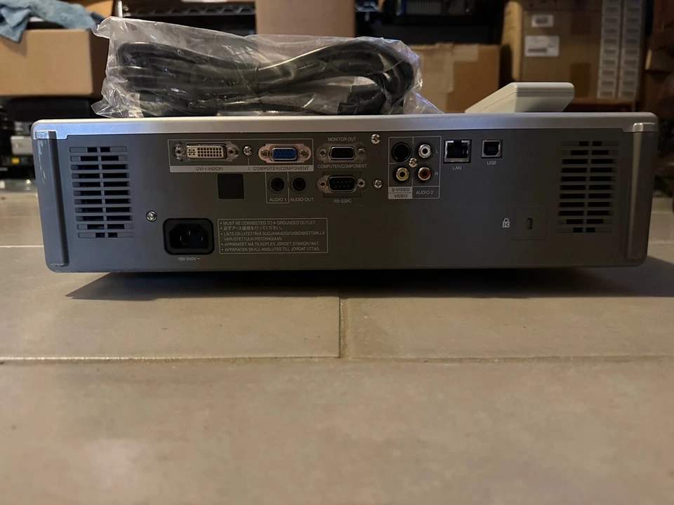 Sharp PG-D45X3D 4500 Lumens DLP 3D Ready Projector with Remote - Image 2 of 4