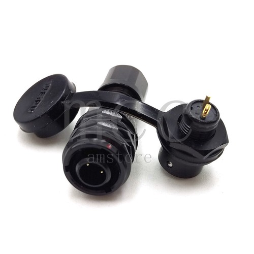 WEIPU SA6 2 3 4 5Pin panel mount waterproof Aviation Plug,power connector IP67 - Picture 8 of 18