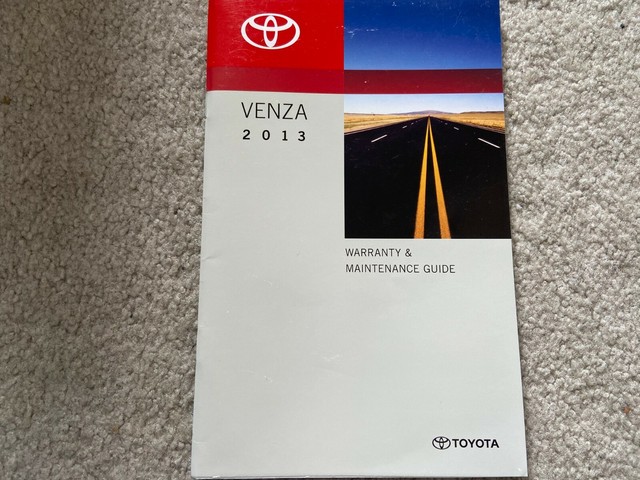 Toyota venza manual