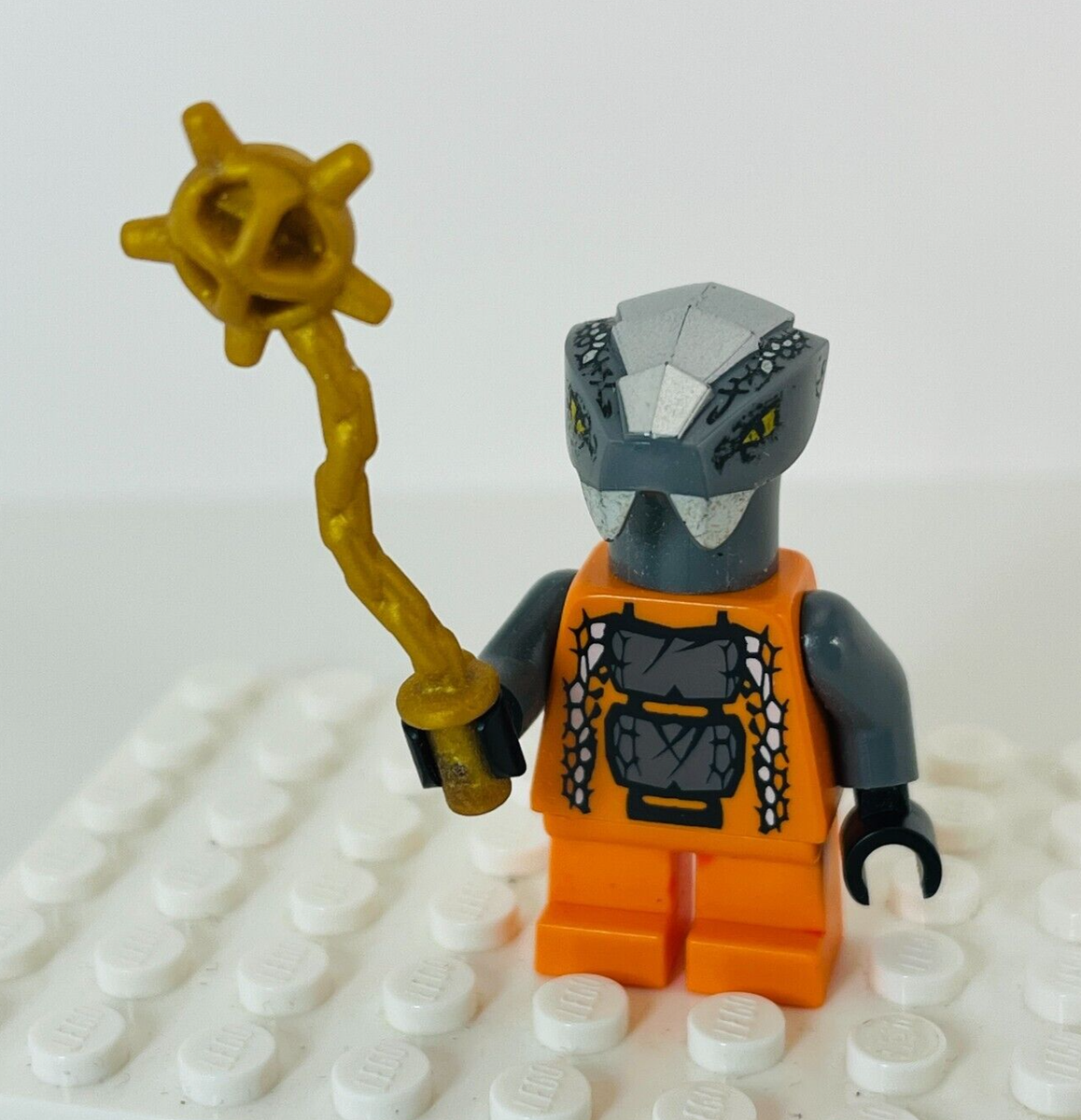 LEGO Ninjago Minifigure - Chokun w/ Mace (njo056) 9450 Snake Tribe