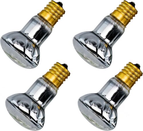 IoF 4-Pack Lava Lamp Bulb 40w, 120V R39 E17 40W 4-Pcs Bulb Replacement For Lava