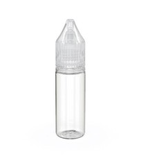 CHUBBY GORILLA 15ML V3 W/REDUCER PET Bottles 25pack CLEAR BOTTLE/CLEAR LID