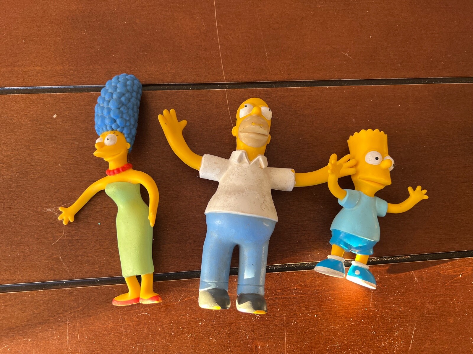 Vintage 1990's The Simpsons. 3 Figures