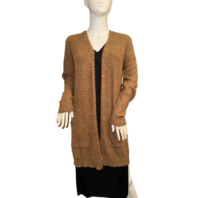 Stitch Fix Love Ellie Tan Cardigan Sweater Size Small New