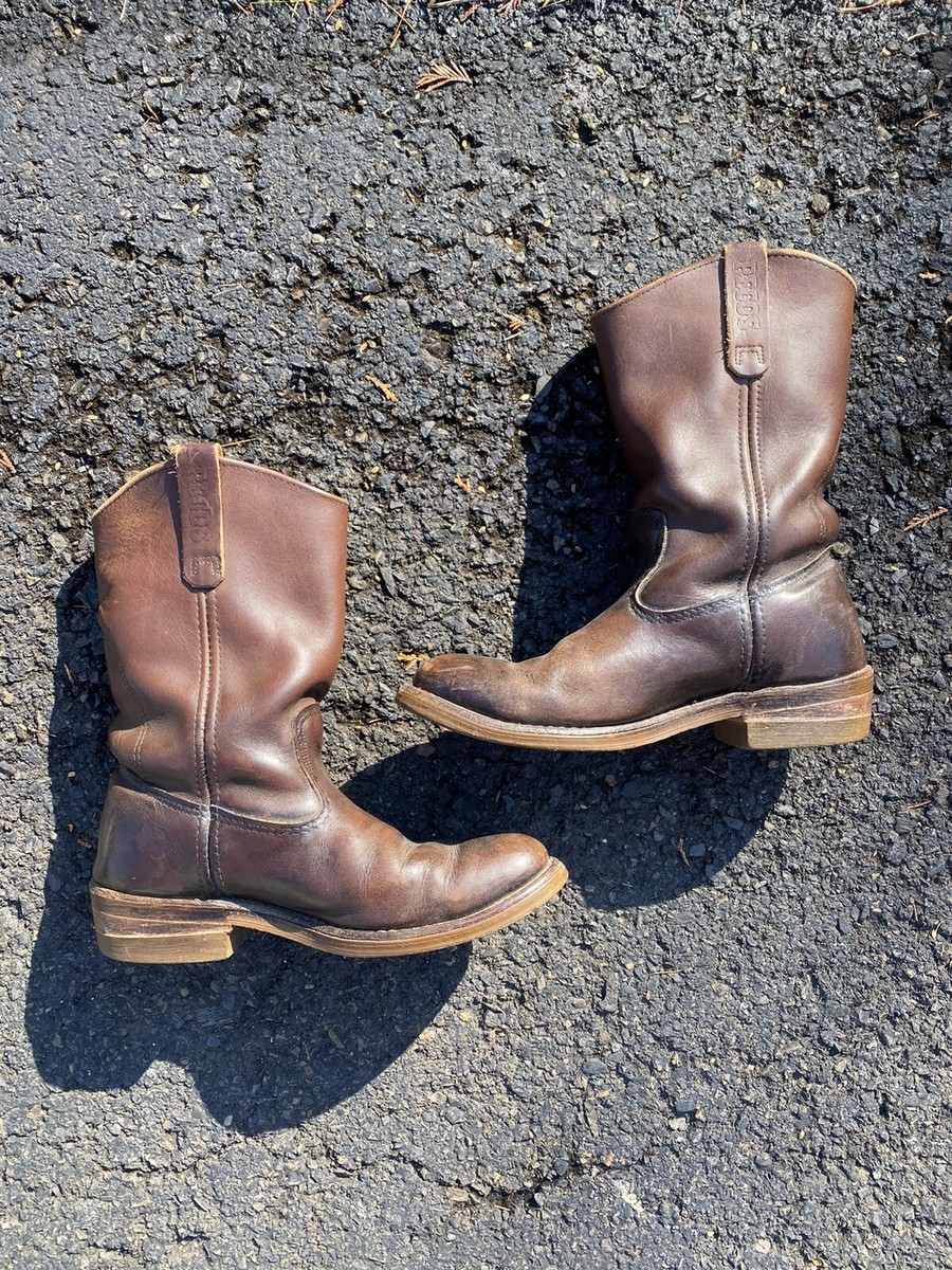 WORN Red Wing 1155 Men's Brown Pecos Leather Boots Size 7.5 WORN Red Wing 1155 Men's Brown Pecos Leather Boots Size 7.5
