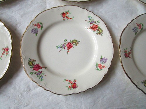 Set of 12 Homer Laughlin PRISCILLA 7-3/8" Pie Plates, Household Institute (1950) - Picture 2 of 11
