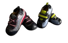 2 pairs Robeez Tredz Toddler/Infant sz 12-16M EUC Leather Outdoor Flex Sole shoe