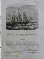 1880 Expedition Pile Nave La Vega Nordenskiöld 3 Diario Antico
