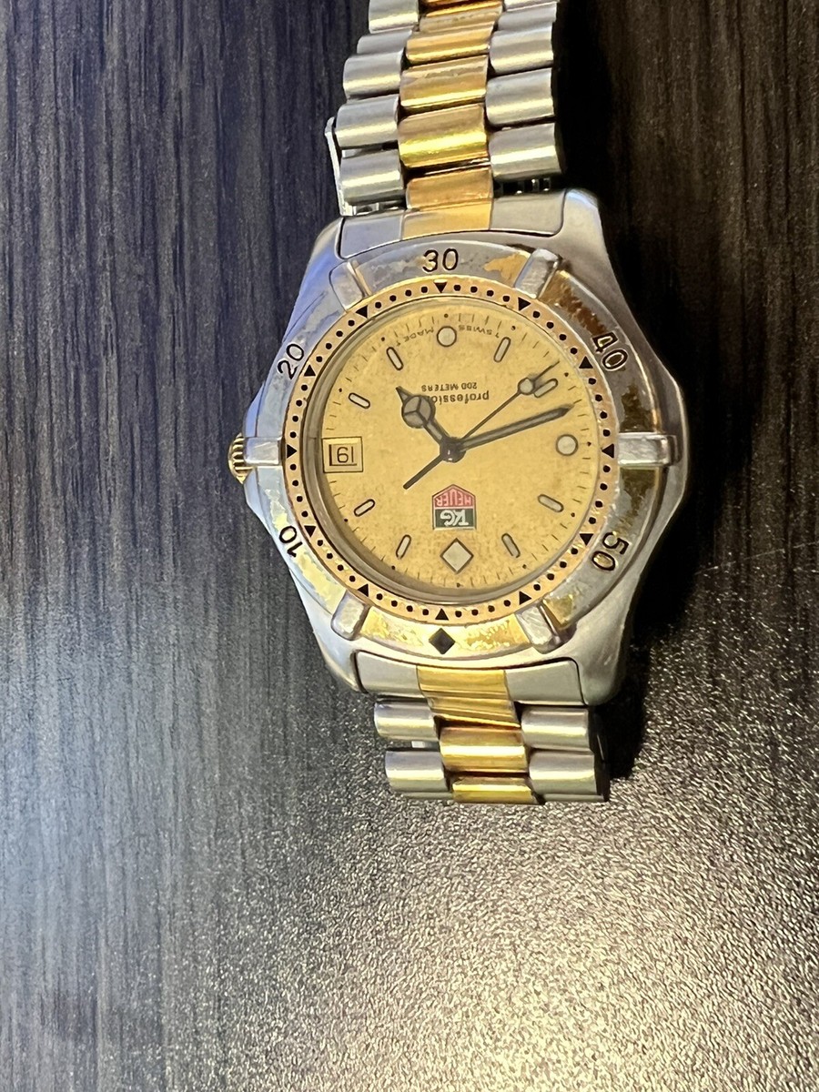 Tag Heuer Professional Two Tone Stainless Steel Watch 964.008R | eBay