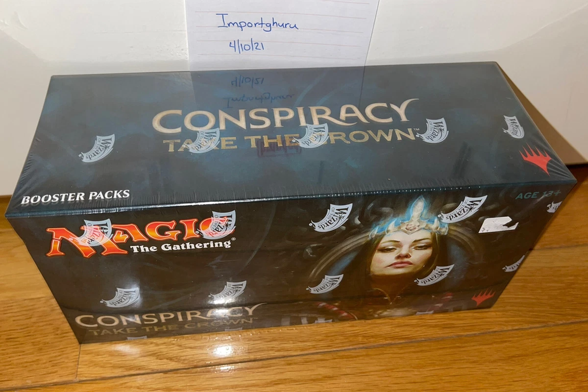 conspiracy 2 booster box Magic: The Gathering Conspiracy: Take the Crown Sealed Collectible Card  Game Boxes for sale