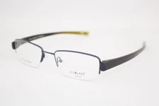 KONISHI KF8260 FLEX TITANIUM eyeglasses Frame C3 Blue 52mm MEN Half Rimless