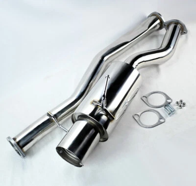 Full Stainless Steel Catback Exhaust Drift Spec for Nissan 350Z 2003-2009 - Image 1 of 4