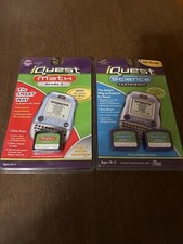NEW Leapfrog Quantum Leap IQUEST Lot Math Science Cartridges For Grade 5
