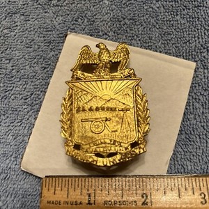 NORWICH MILITARY HAT PLATE… MARKED: N. S. MEYER
