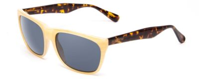 Smith Optics Tioga Sunglasses Ivory Tortoise Brown/Polarized Grey Chromapop 58mm