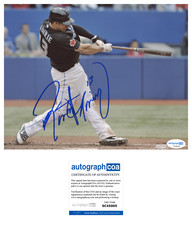 Brett Lawrie signed photo 8x10 ACOA autographed MLB Toronto Blue Jays