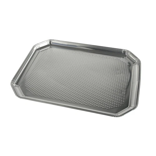Aluminum serving clearance plates