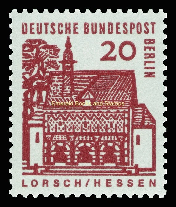 EBS Berlin 1964 - 12 Centuries German Architecture (I) - Michel 242-249 - MNH** - Image 4 of 4