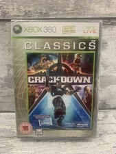 Gioco Xbox 360 Crackdown Classics nuovo sigillato in fabbrica