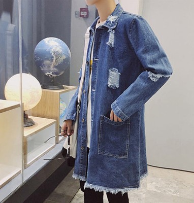 jean long jacket