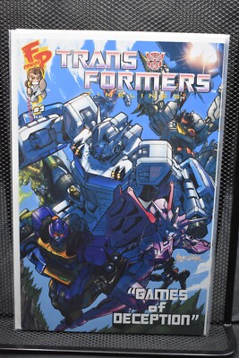 Transformers Timelines Games of Deception #2 Fun Publications 2007 Autobots 9.4