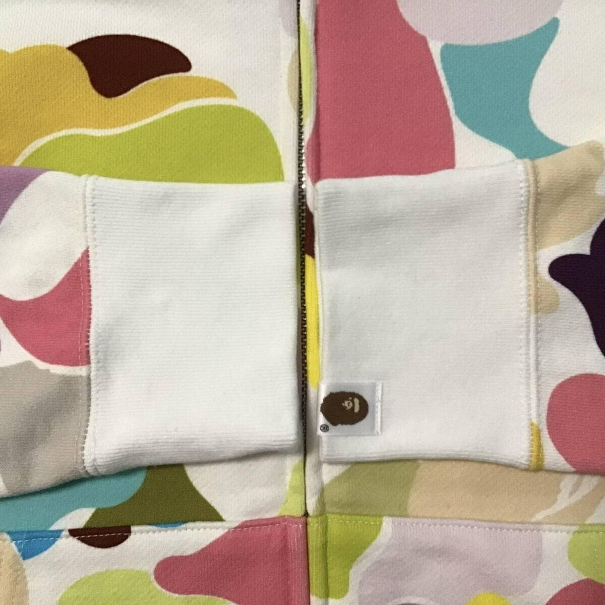 BAPE Giant multi camo full zip hoodie a bathing ape NIGO Size S