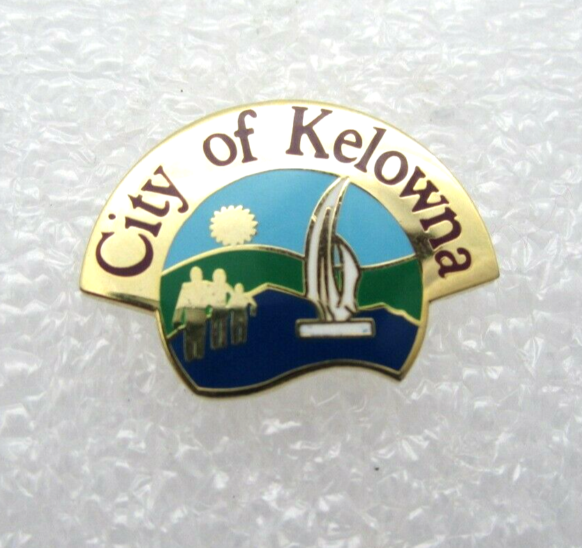City of Kelowna British Columbia Canada Lapel Pin (B479)