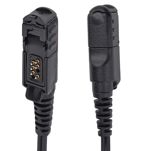 2-Wire Headset Earpiece Mic For MOTOROLA XPR3300 XPR3500 E8608 XIR P6620 Radio - Zdjęcie 7 z 8