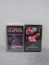 2 Lot TIMEPIECES THE BEST OF ERIC CLAPTON  The Cream Of Clapton Cassettes