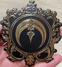 Manamoon Amanda Lapalme 3D METAL MANA MOON EMBLEM STICKER